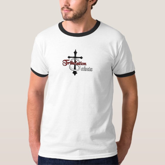 T-shirt Un saint de tribulation jusqu'au jour je meurs (Devant)