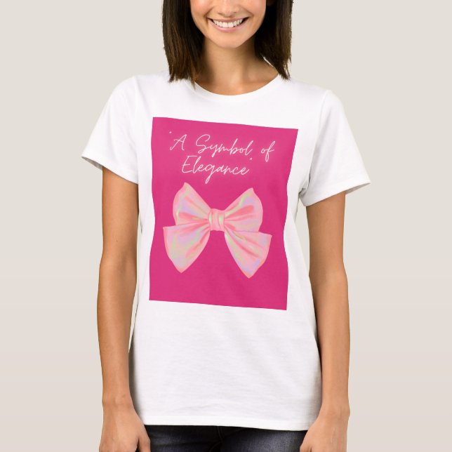 T-shirt un savant de l'élégance (Devant)