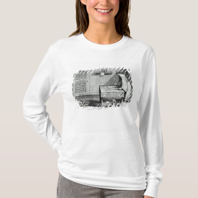 T-shirt Un scribe chinois (Devant)