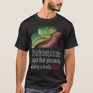 T-shirt un serpent