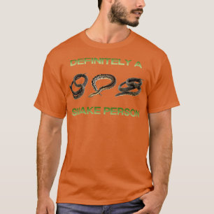T-shirt Un Serpent Person Amateurs De Serpent Scien Serpen