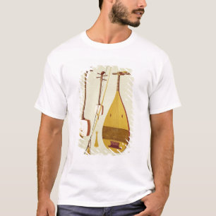 T-shirt Un shamisen, un kokyu et un biwa, Japonais, de 'MU
