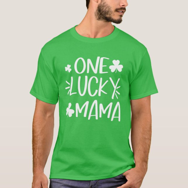 T-shirt Un Shamrock de Jour de la Saint Patrick iris drôle (Devant)