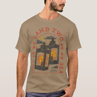 T-shirt Un Si par Terre Deux Si par Mer 1775 famille famil