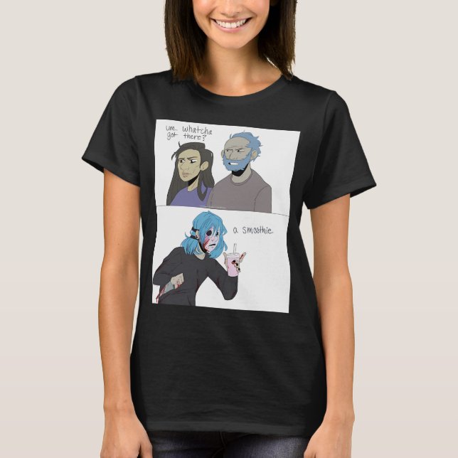 T-shirt Un smoothie (Devant)