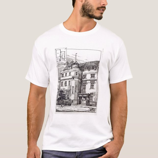 T-shirt Un studio de sculpteurs, 1892 (Devant)
