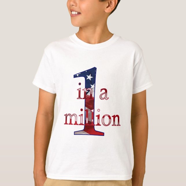 T-shirt Un Sur Un Million (Devant)