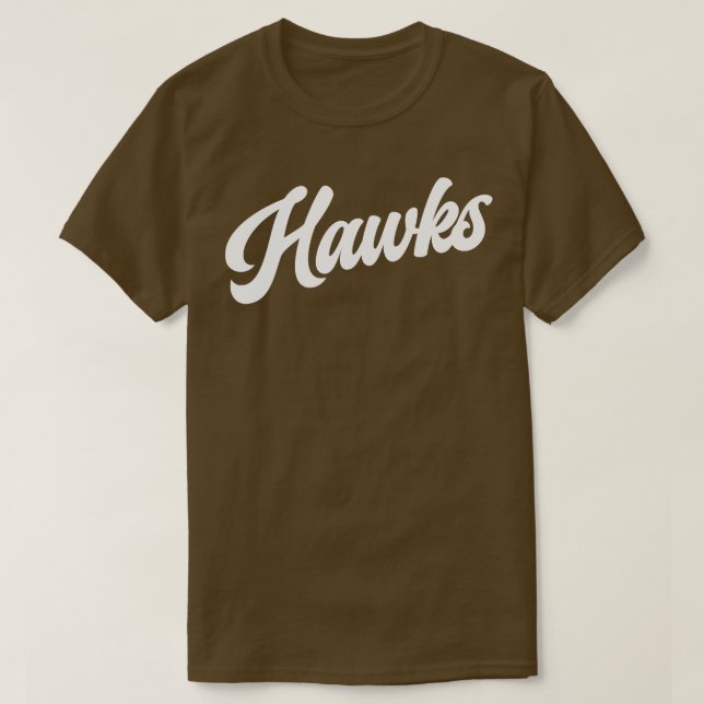 T-shirt Un tee Hawks Atlanta Hawks pour les amateurs de ba (Design devant)