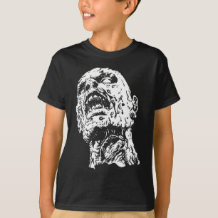 T-shirt Un tee-shirt d'horreur Zombie pour les enfants - M