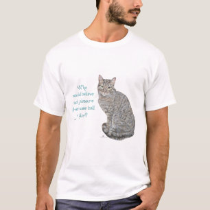 T-shirt Un tel plaisir d'une petite boule de fourrure