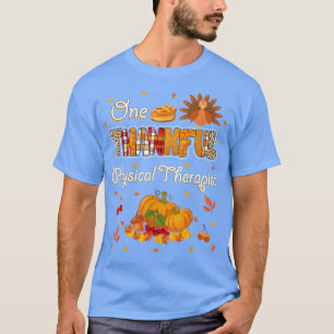 T-shirt Un Thanksgivin Physique Thanksgivin Automne