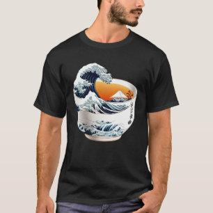 T-shirt Un thé qui vous emmène au Japon Thé d'Okinawa Kana