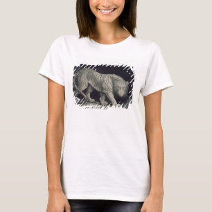 T-shirt Un tigre de vagabondage (crayon sur le papier)