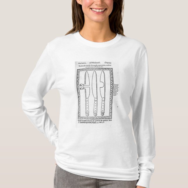 T-shirt Un tour de couteau (Devant)