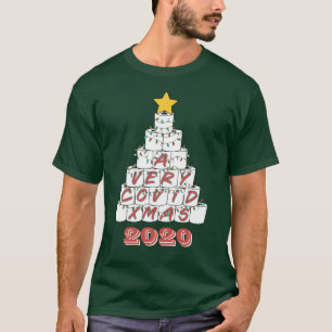 T-shirt Un très COVID Xmas Funny 2020 Toilet Papier Homme