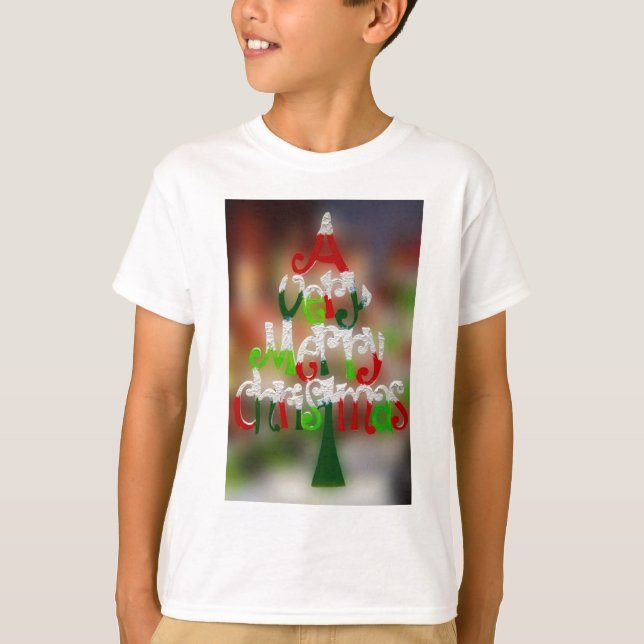 T-shirt Un très joyeux Noël (Devant)
