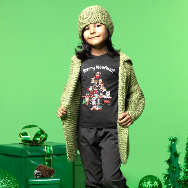 T-Shirt Un très joyeux Noël Doggie (Créateur téléchargé)