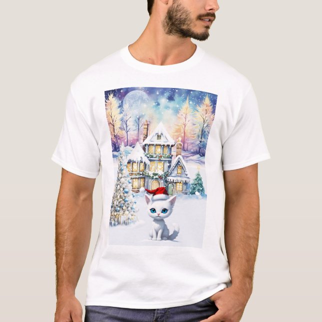 T-SHIRT UN TRÈS KIT KAT CHRISTMAS (Devant)