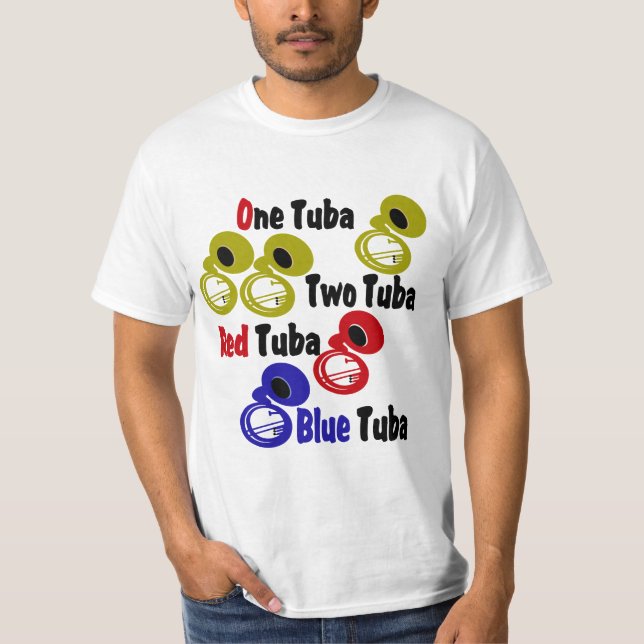 T-shirt Un Tuba Deux Tuba (Devant)