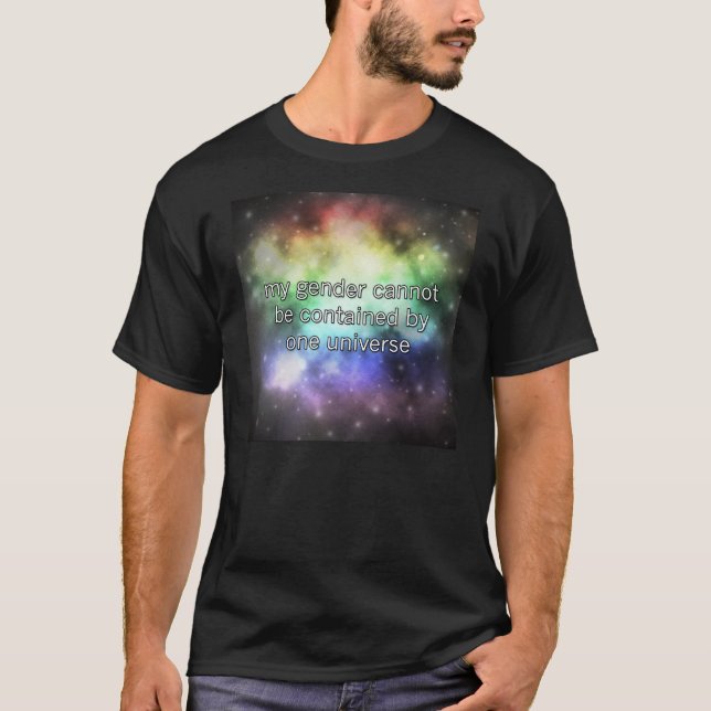 T-shirt Un univers (Devant)