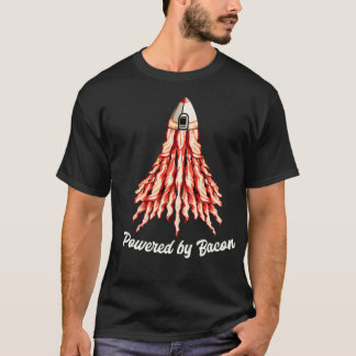 T-shirt Un vaisseau-fusée entièrement fait de lanières et