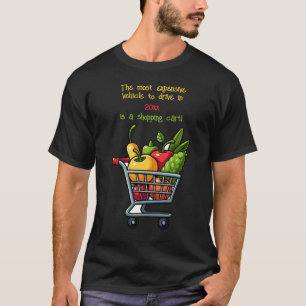 T-shirt Un véhicule à prix modique est un panier
