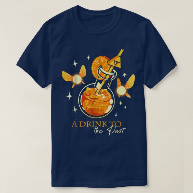 T-shirt Un Verre À T (Design devant)