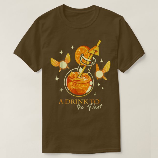 T-shirt Un Verre À T (Design devant)