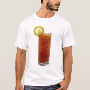 T-shirt Un verre de thé glacé