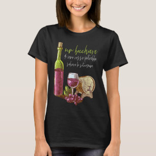 T-shirt Un Verre De Vin Rouge Pourrait Sauver La Situation