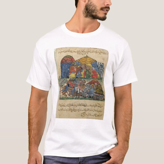 T-shirt Un vieil homme et un jeune homme (Devant)