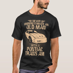 T-shirt Un vieil homme Pontiac Trans Am 1991 Gta