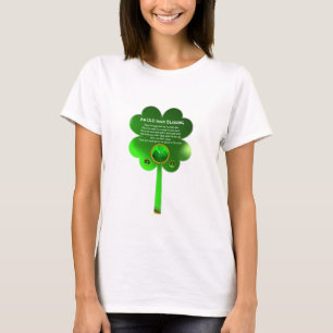 T-shirt Un vieux Shamrock irlandais qui bénit