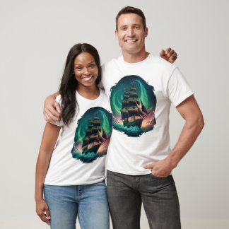 T-shirt Un vieux voilier classique