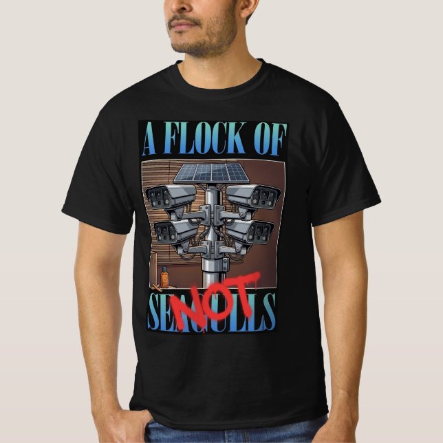 T-shirt Un vol de non-mouettes (Devant)