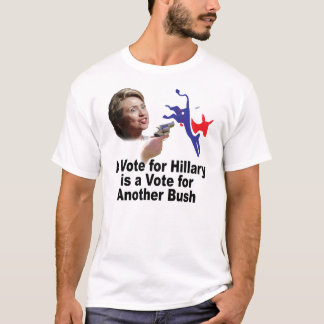 T-shirt Un vote pour Hillary est un vote pour un autre