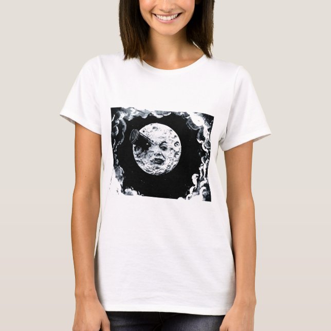 T-shirt Un voyage à la lune (Devant)