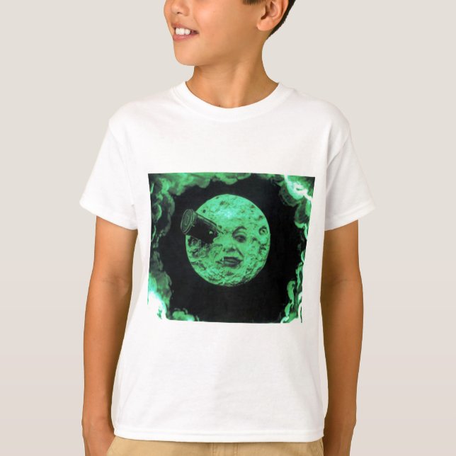 T-shirt Un voyage à la lune (Devant)