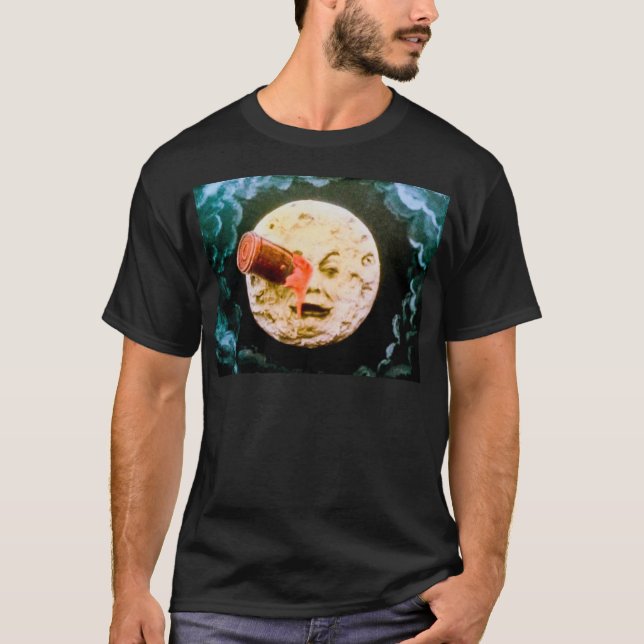 T-shirt Un voyage à la lune (Devant)