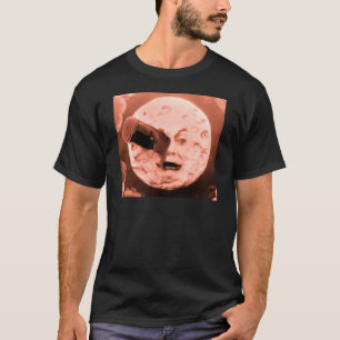 T-shirt Un voyage à la lune (la sépia s'est levée)