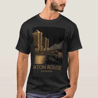 T-shirt Un voyage d'art Imprimer Baton Rouge 3