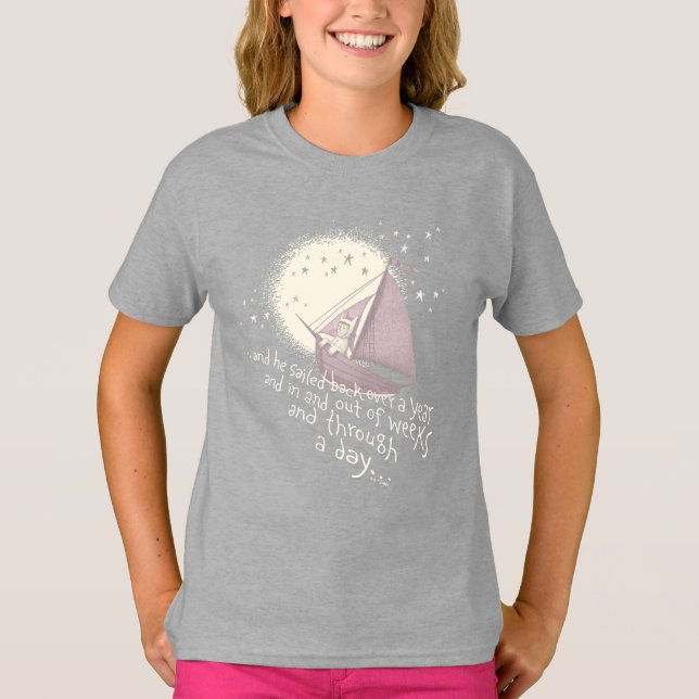 T-shirt Un voyage d'un an avec Max (Devant)