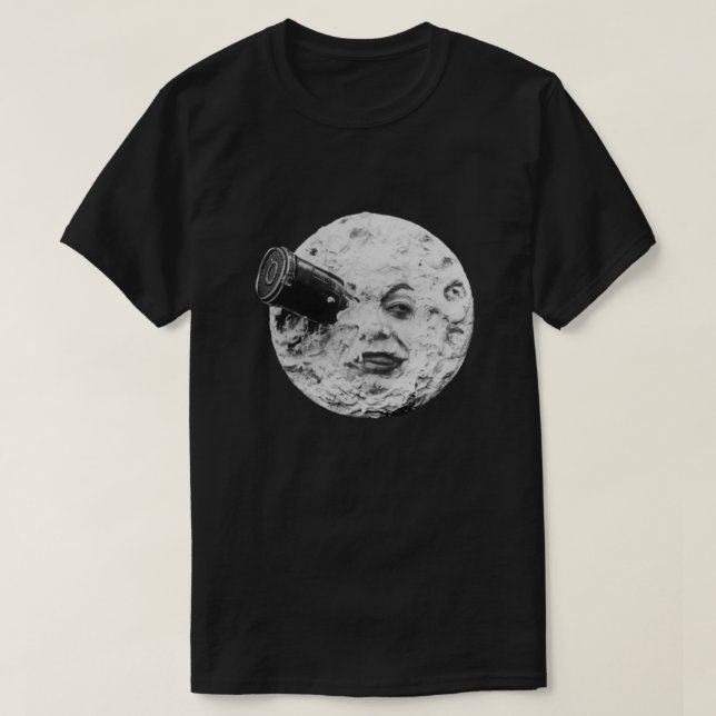 T-shirt Un voyage vers la Lune 1902 - Oeuvre d'art pour Wa (Design devant)