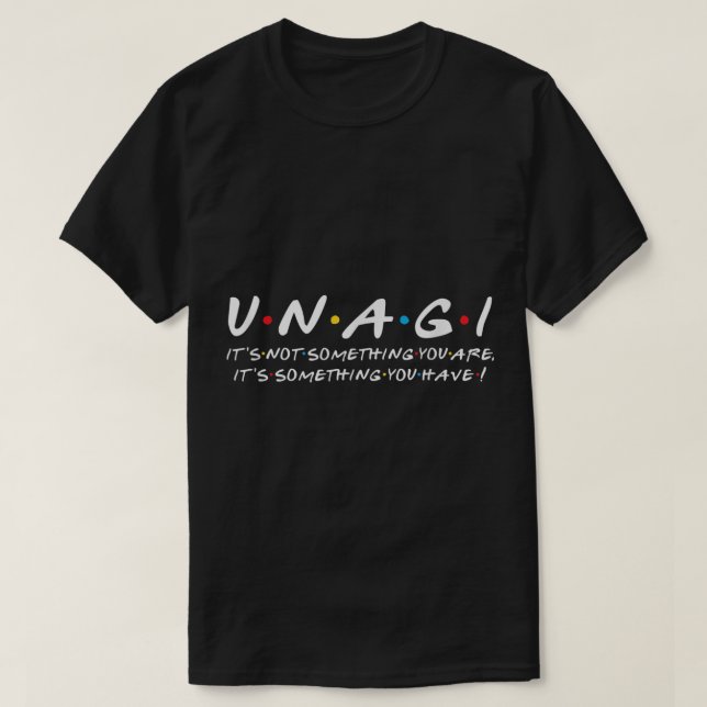 T-shirt UNAGI Mindfulness Total Awareness Funny (Design devant)