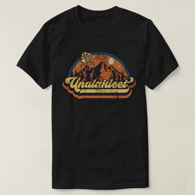 T-shirt Unalakleet, Alaska (Design devant)