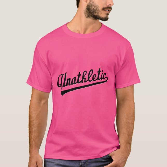 T-shirt Unathlétique - Noir (Devant)
