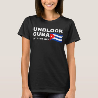 T-shirt Unblock Cuba