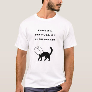T-shirt Unbox Me. Je suis plein de surprises !