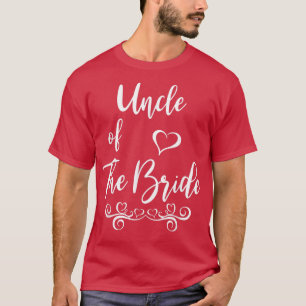 T-shirt Uncle of Bride & Groom Wedding Matching 
