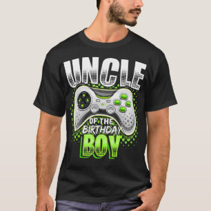 T-shirt Uncle of the Birthday Boy Matching Video Game Birt